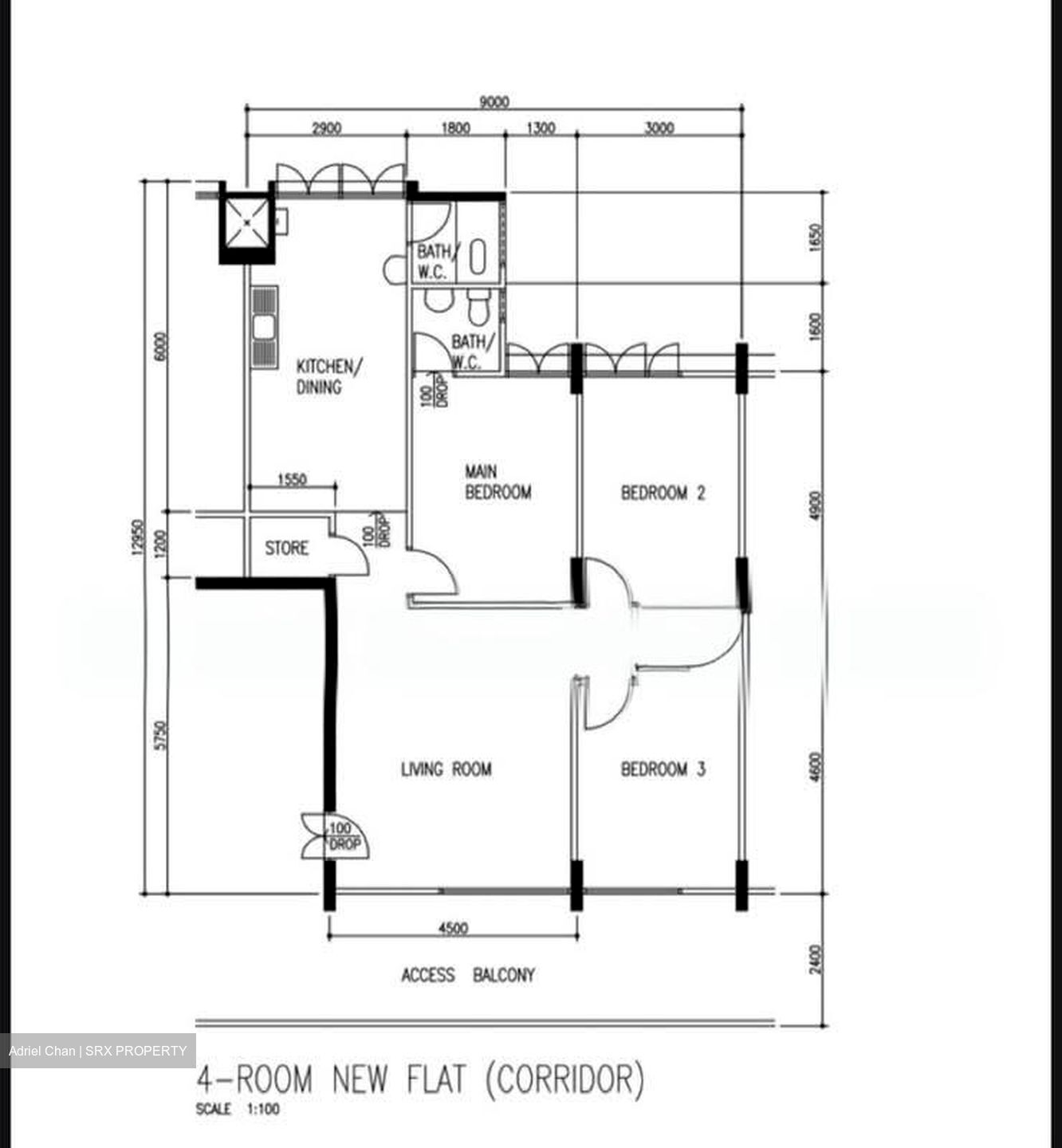 Blk 406 Hougang Avenue 10 (Hougang), HDB 4 Rooms #560366331